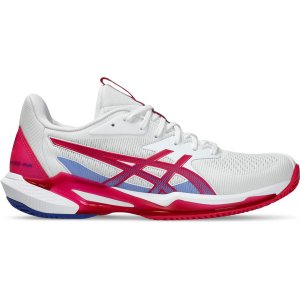 ASICS Solution Speed FF 3 Clay Dames - wit/roze