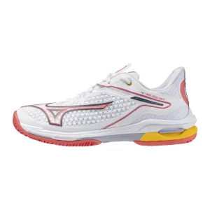Dames padel schoenen Mizuno Wave Exceed Tour CC Blanc
