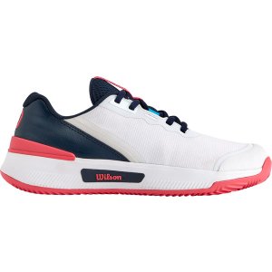 Wilson Intrigue Pro Clay Dames - wit/navy/rood