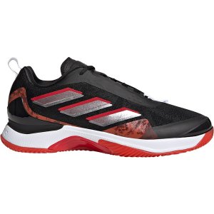 adidas Avacourt Clay Dames - zwart/rood