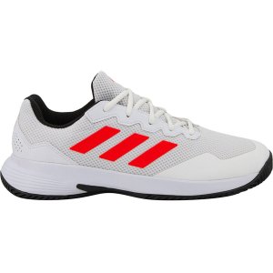 adidas GameCourt 2 Clay Heren - wit/rood