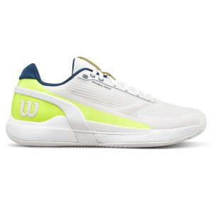 Wilson Rush Pro 5 Padel Heren - Wit/Geel