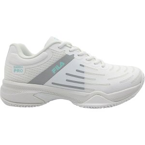 Fila Sabbia Pro Clay Dames - wit/navy