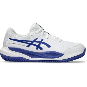 ASICS Gel-Resolution X Clay Junior - wit/blauw
