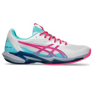 Asics Solution Speed FF 3 Padel White/Hot Pink