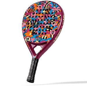 Matchu Sports YEYE WELLER - 3K Carbon Druppel Padel Racket - Yeye Weller - 46 cm - 25 cm