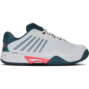 K-Swiss Hypercourt Express 2 Clay Junior - wit/blauw