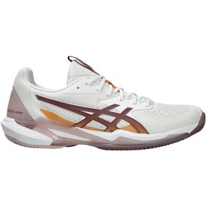 ASICS Solution Speed FF 3 Clay Dames - wit/roze