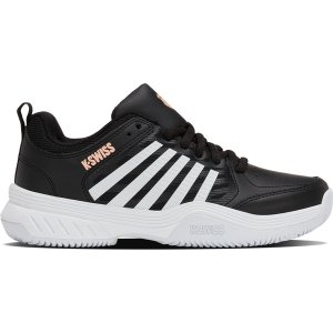 K-Swiss Court Express 2 Clay Dames - zwart/wit