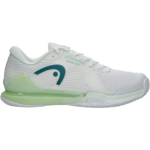 HEAD Sprint Pro 4.0 Clay Dames - wit/groen
