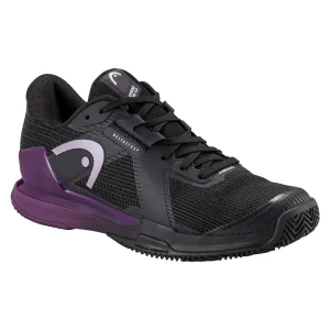 Dames padel schoenen Head Sprint PRo 4.0 Clay Noir