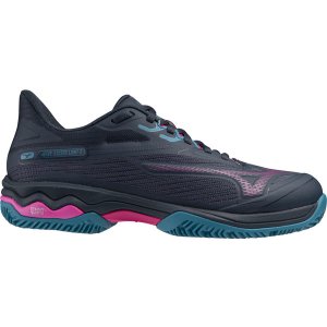 Mizuno Wave Exceed Light Padel Dames - navy/blauw