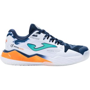 Joma Spin Padel Heren - Wit/Donker Blauw