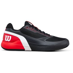 Wilson Rush Pro 5 Clay Heren - zwart/rood