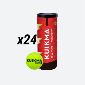 Gasgevulde padelballen pb speed doos met 24 kokers met elk 3 ballen