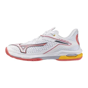 Dames padel schoenen Mizuno Wave Exceed Tour AC Blanc