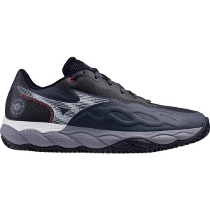 Mizuno Wave Enforce Court Clay Unisex - grijs/wit