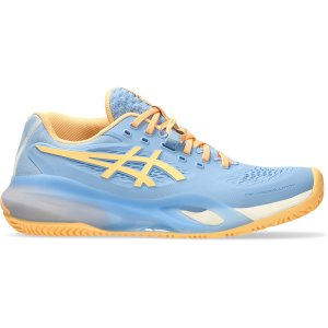 Asics Gel-Resolution Padel X Dames - blauw/oranje