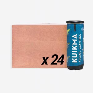 Tweedehands - gasgevulde padelballen control doos met 24 kokers x 3 ballen - uitstekend