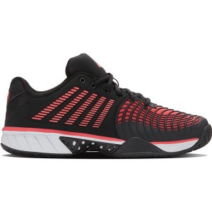 K-Swiss Express Light 3 Padel Heren - Zwart/Rood