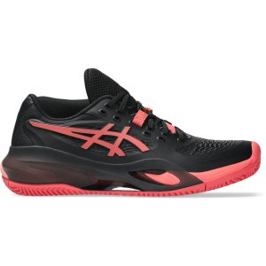 ASICS Gel-Resolution X Clay Dames - zwart/rood