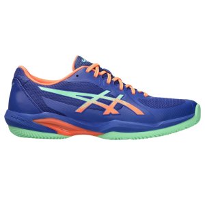 Asics Solution Swift FF 2 Padel Heren - Blauw/Oranje
