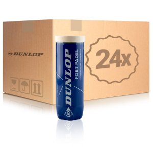 Dunlop 24x verpakking  3 stuks Fort Padel