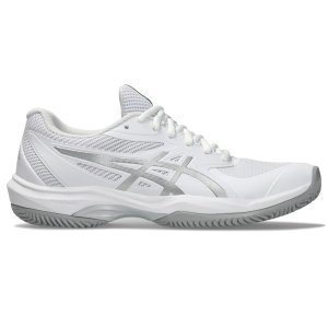ASICS Game FF Clay Dames - wit/zilver