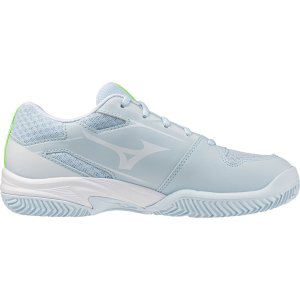 Mizuno Break Shot 5 Clay Dames - Lichtblauw/Geel