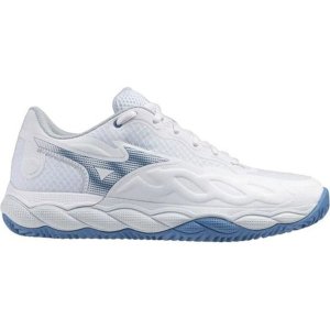 Mizuno Wave Enforce Court Clay Dames - wit/blauw
