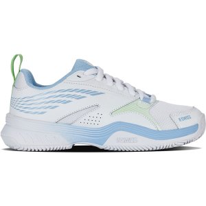 K-Swiss Speedex Clay Dames - wit/blauw