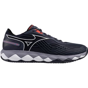 Mizuno Wave Enforce Tour 2 Clay Unisex - grijs/wit