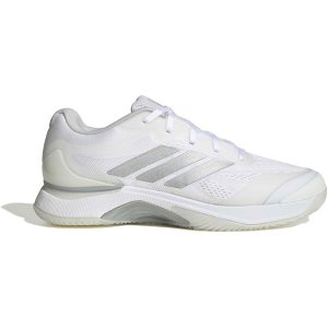 adidas Avacourt 3 Clay Dames - wit/grijs