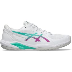 ASICS Solution Swift FF 2 Clay Heren - wit/groen