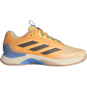 adidas Avacourt 2 Clay Dames - oranje/blauw
