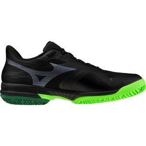Mizuno Wave Exceed Court Padel Unisex - zwart/groen