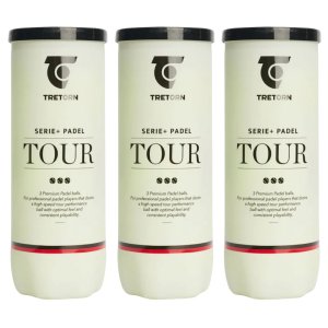 3x Tretorn Serie+ Padel Tour 3 pcs.