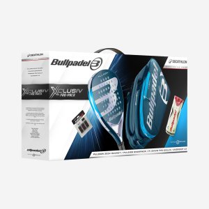 Kerstpakket padel pulsion racket + rugzak + ballen en overgrips