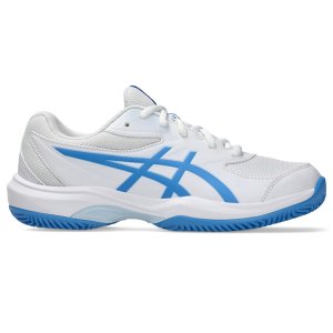 ASICS Gel-Game Clay Junior - wit/blauw