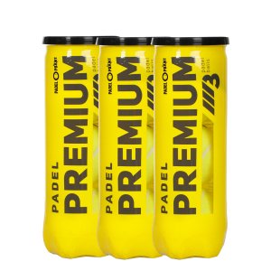 Padel-Point 3x verpakking 3 stuks Premium Ball