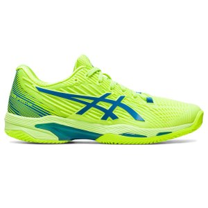 ASICS Solution Speed FF 2 Clay Dames - groen/blauw