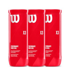 Wilson 3x verpakking 3 stuks Padel X3 Ball
