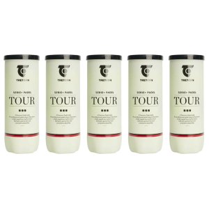 5x Tretorn Serie+ Padel Tour 3 pcs.